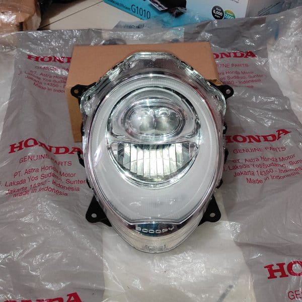 Jual lampu reflektor depan honda scoopy all new esp led K2F 2020 2021