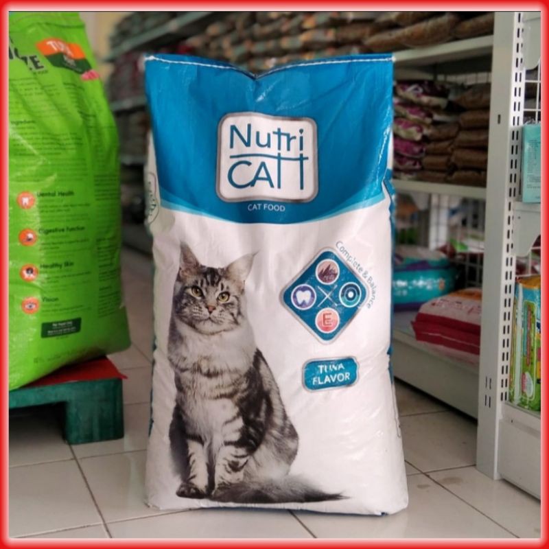 Nutri Cat 20kg Makanan Kucing Tuna Flavour / Cat food