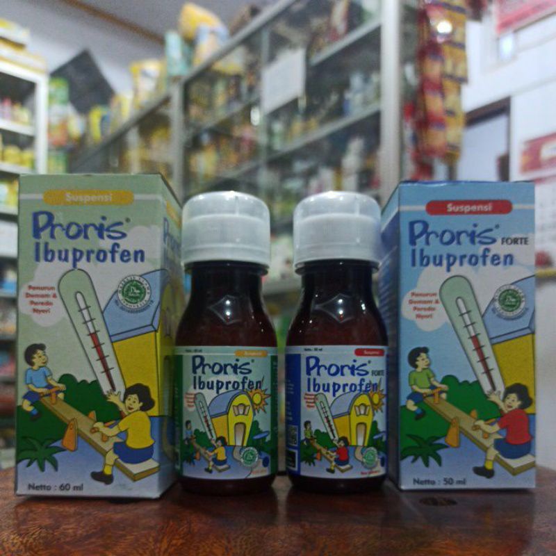 Proris syrup dan Proris Forte syrup 60ml