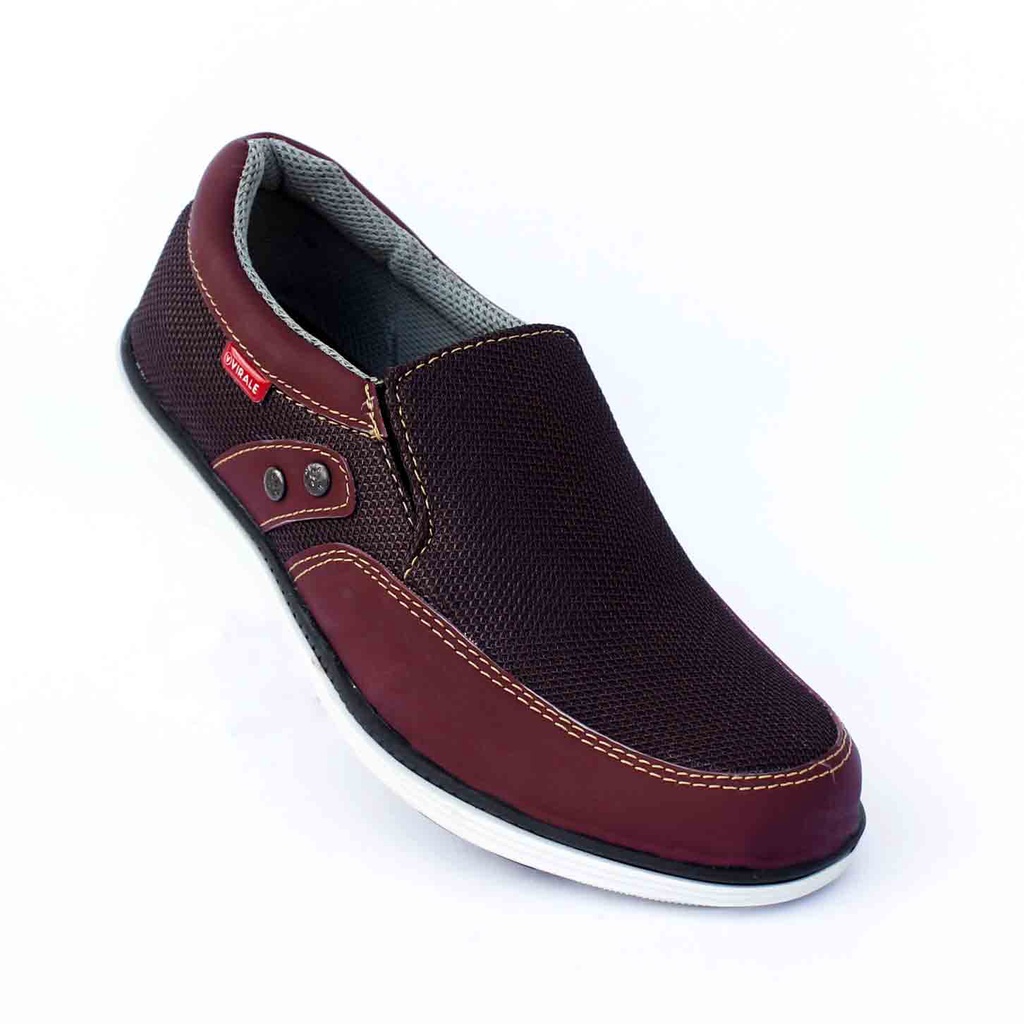 Sepatu Slip On Pria Virale / Sepatu Selop Pria Casual BG 01 M