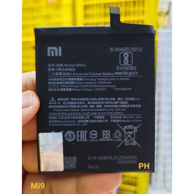 Baterai Xiaomi Mi9 Mi 9 BM3L ORIGINAL