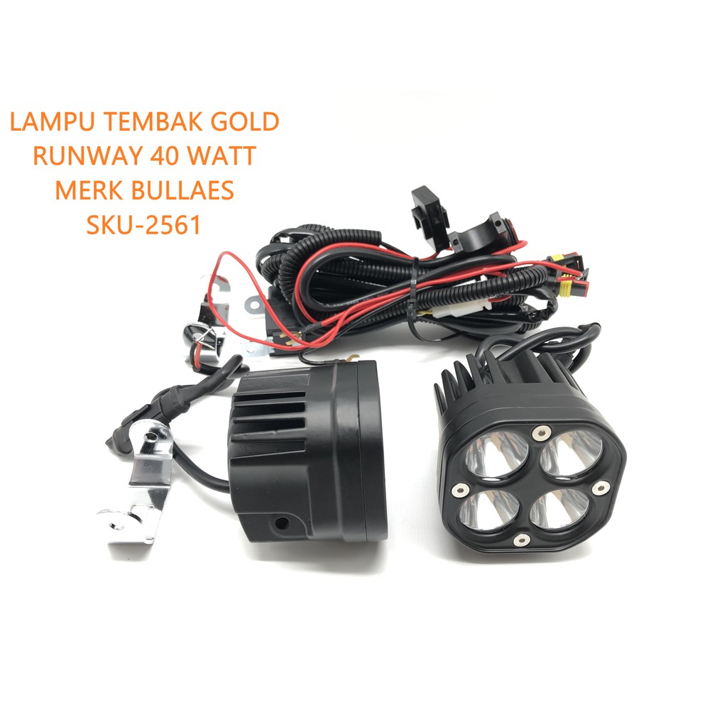 CREE WORK LIGHT GOLD RUNWAY 40 Watt MERK BULLAES I Lampu Tembak BULLAES GOLD RUNWAY SKU-2561