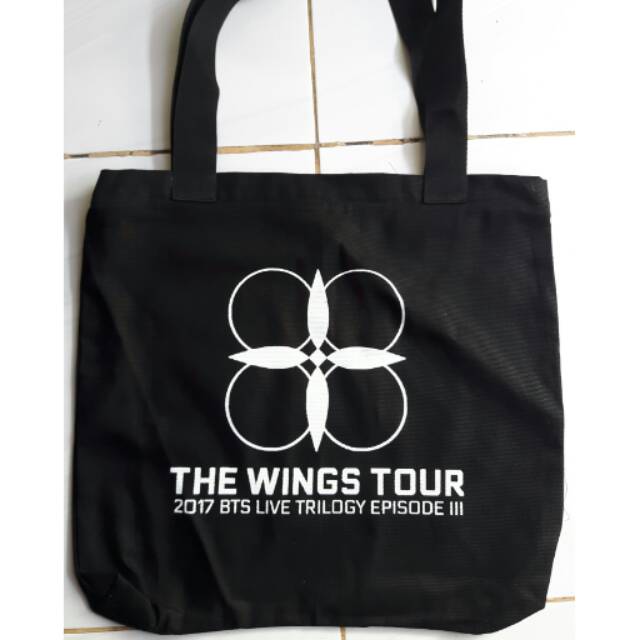 Tote bag bts the winga tour kpop