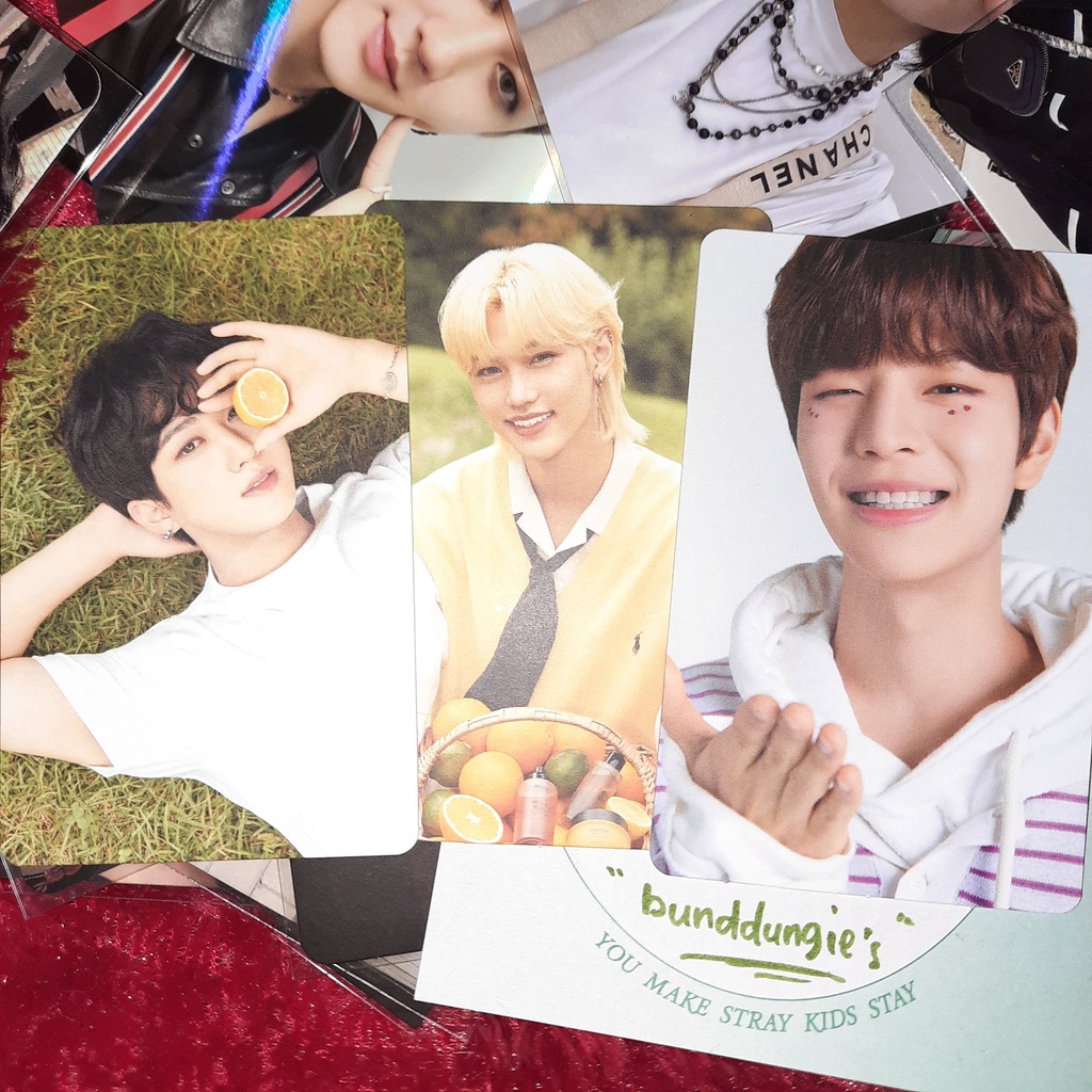 Photocard Stray Kids NCFC R1 R8 Changbin Felix Seungmin [SKZ029-031]