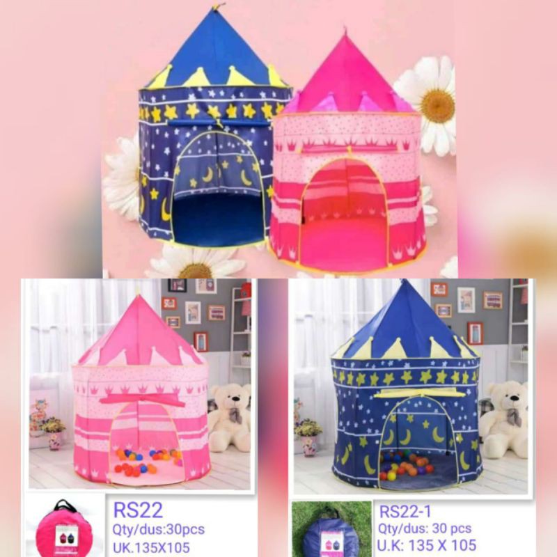 Tenda Anak Custle - tenda anak kerucut - tenda camping anak