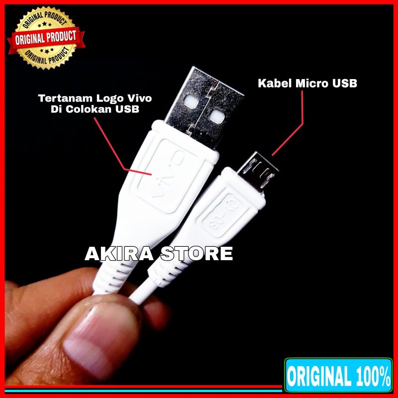 Charger Vivo Y01 Y15s ORIGINAL 100% Micro USB 10Watt