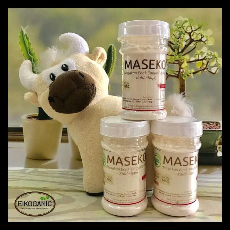 

Lingkar Organik Maseko Kaldu Sapi Bubuk 100 Gram 100Gr 100 Gr Terjamin