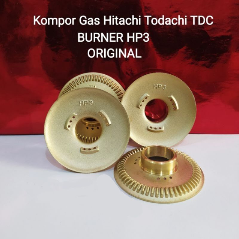 Burner kompor Gas Hitachi Todachi Hp3 Original