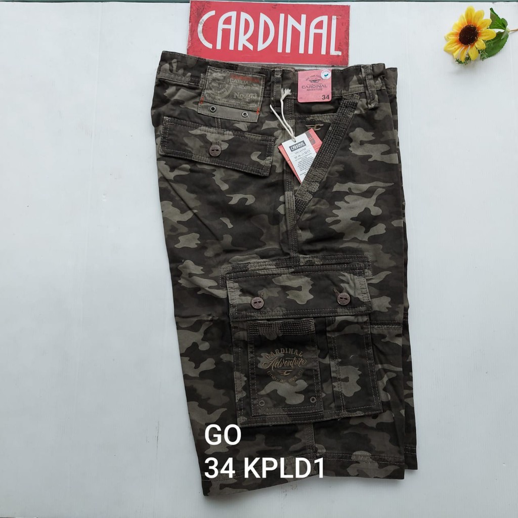 BB 34- KPL CARDINAL KEMPOL CASUAL Celana Pendek Kempol Fashion Pria Brand Kekinian