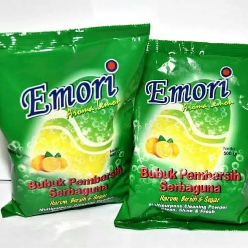 Emori Lemon Bubuk Pembersih Serbaguna 500gr - Sabun Emori