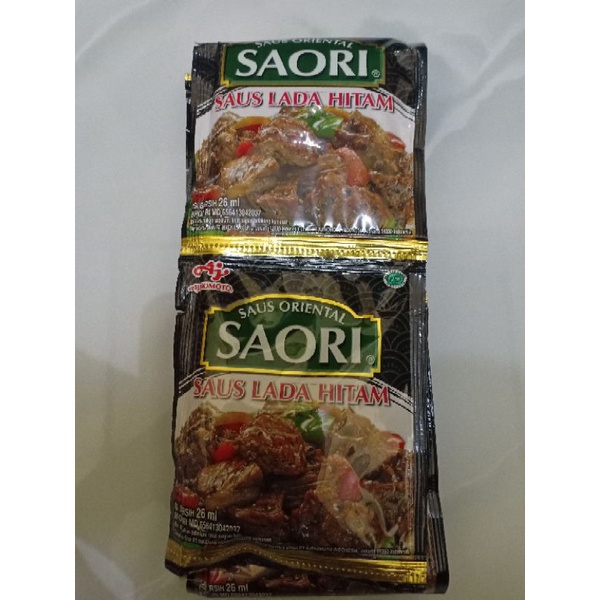 Saori Saus LadaHitam Sachet 26ml