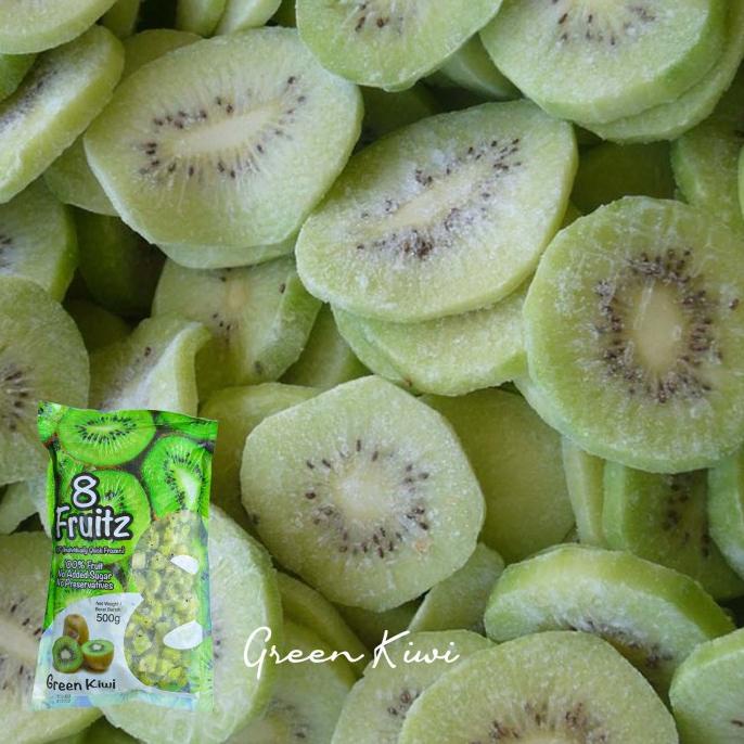 

Frozen IQF Green Kiwi / Kiwi Beku 500 Gr