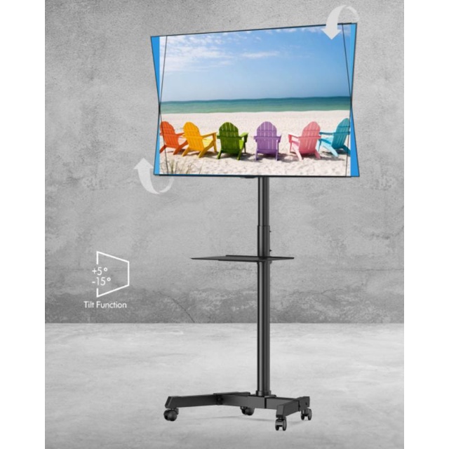 Bracket standing tv 32 - 65 inch adjustable GARANSI 100%