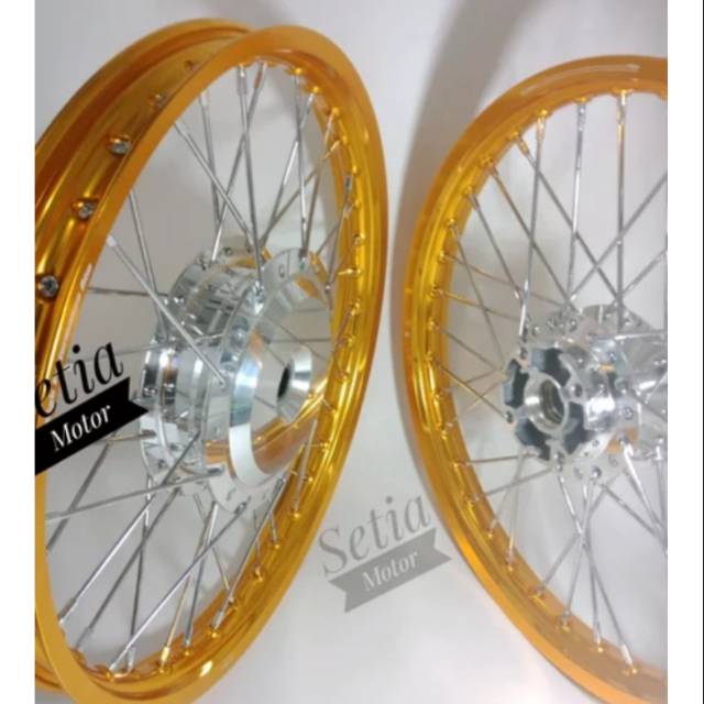 Velg set jari jari & tromol honda vario 125 & vario 150 old