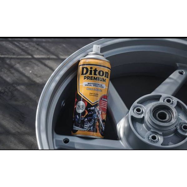 Cat Pilox Diton Premium 9613 Alu Silver 400cc Perak Aluminium Pylox velg mesin Sepeda Motor Mobil