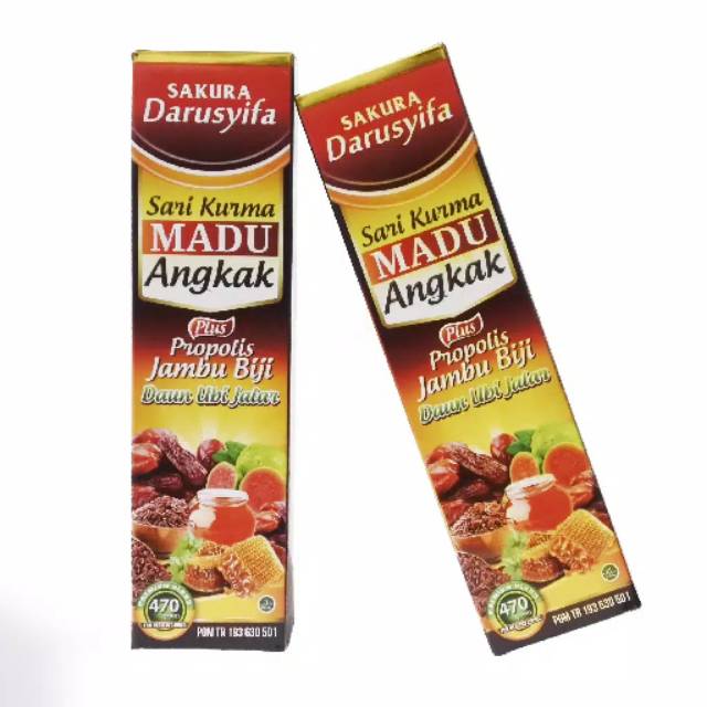 

Sakura sari kurma madu angkak darusyifa 470gr