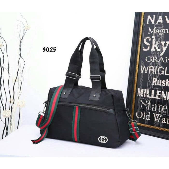 TAS GUCCI SAMMY TRAVEL #3025 Black SEMI PREMIUM