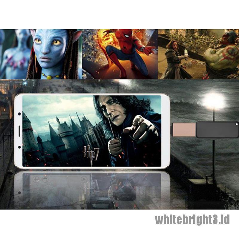 &lt; White3 &gt; Adapter Konverter Konektor Data USB-C Male Ke USB 3.0 A Female