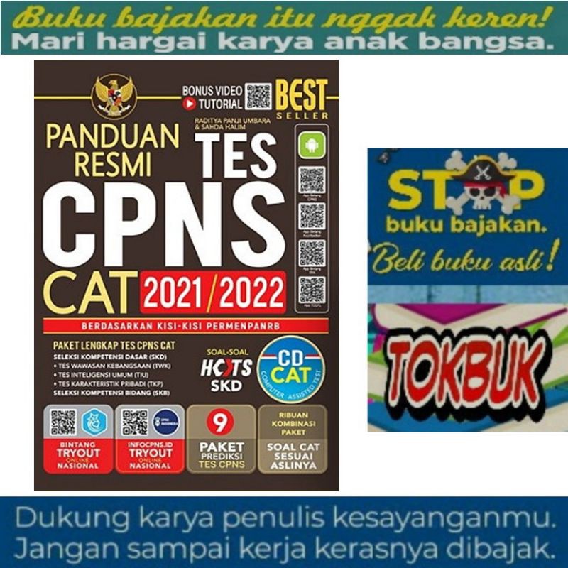 Jual Panduan Resmi Tes Cpns Cat Shopee Indonesia