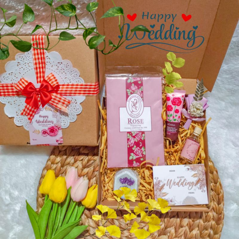 

Kotak Hampers Gift box Kado Pernikahan Aesthetic