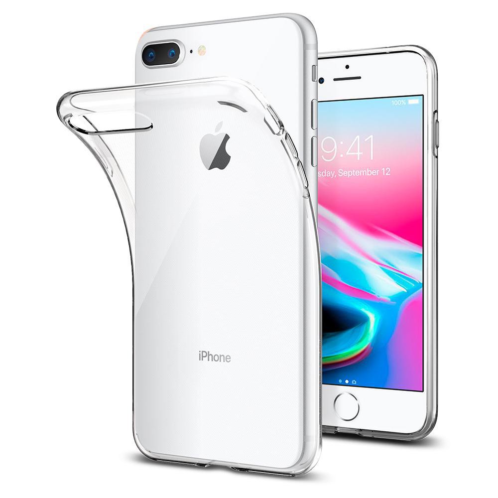 

Case iPhone 8 Plus / 7 Plus Spigen Liquid Crystal 2 Clear Transparant Softcase Casing