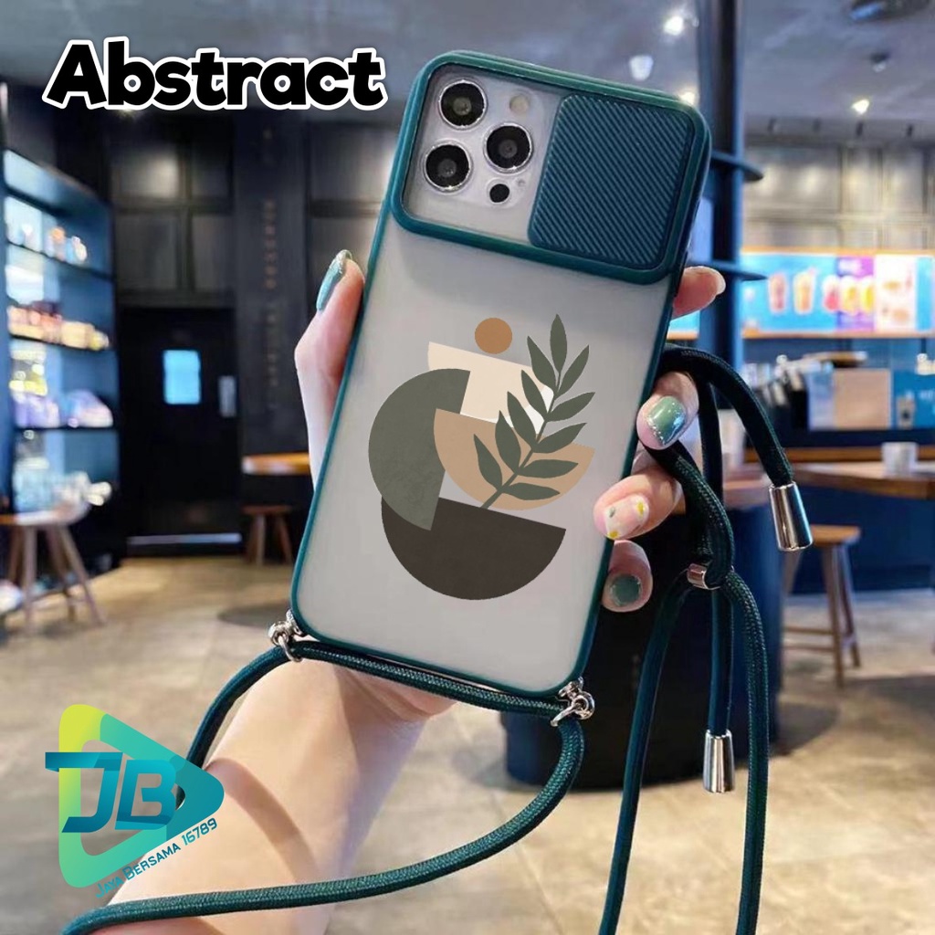 SOFTCASE SLINGCASE SLIDE PELINDUNG KAMERA ABSTRACT SAMSUNG OPPO VIVO REALME IPHONE XIAOMI ALL TYPE JB4943