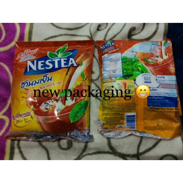 

Nestea Thai Milk Tea instant mixed powder 35gram stick per sachet