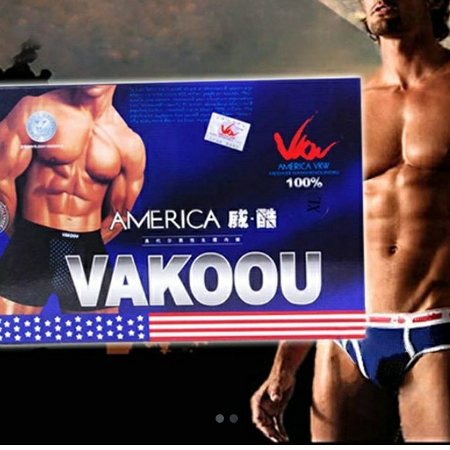 BISA COD!!! AMERICAN VAKOOU STRONG MAN MAGNETIC FIBER CELANA DALAM PRIA / KESEHATAN / MELANCARKAN PEREDARAN DARAH M=L