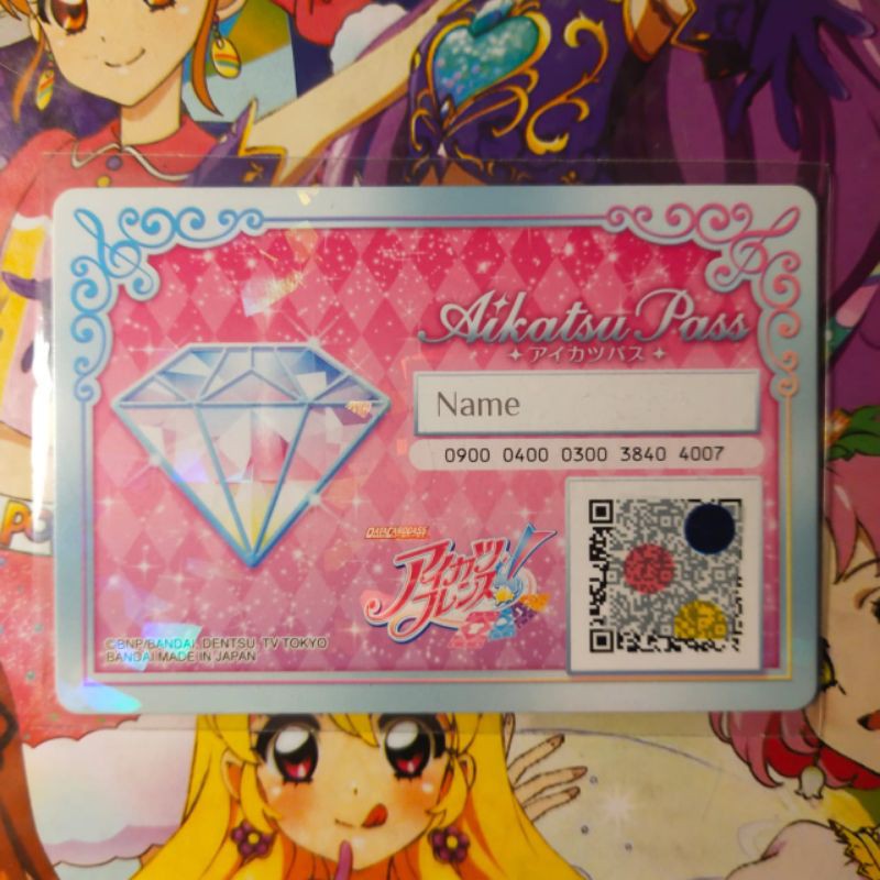 ID Pass/IC Card Aikatsu Friends