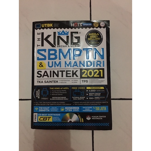 PRELOVED BUKU THE KING SAINTEK 2021