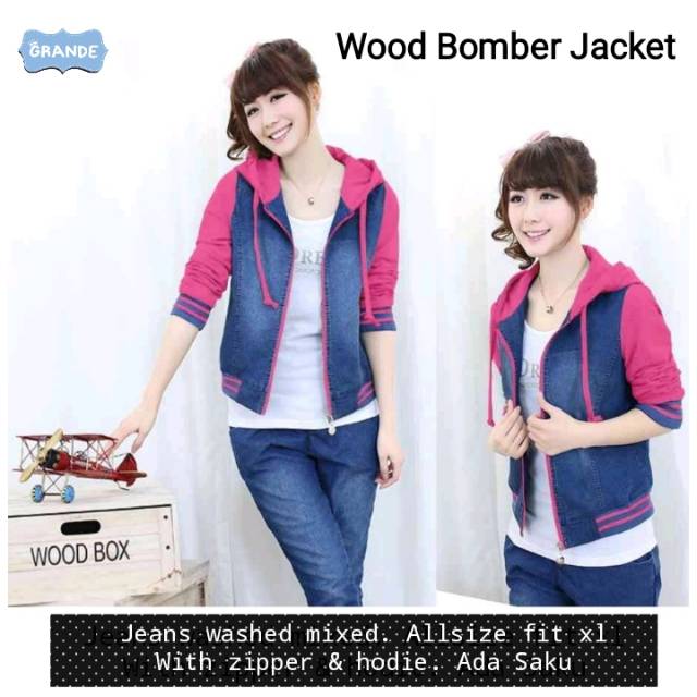 WOOD BOMBER JACCKET