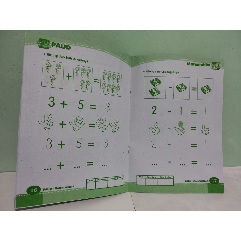 Paud Matematika (Buku PAH)