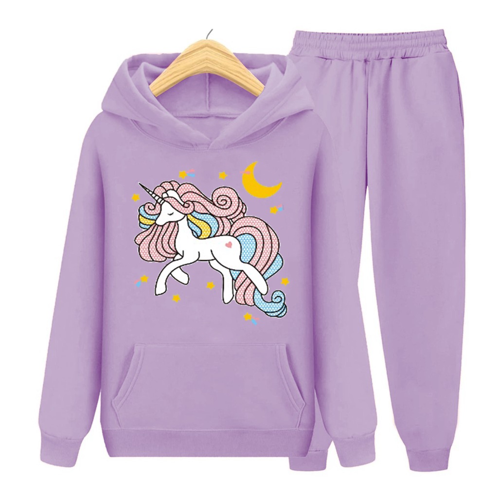 YMF - Setelan Sweater Hoodie Kuda Poni | Anak-Remaja ( SET Hoodie - Kuda Poni )®