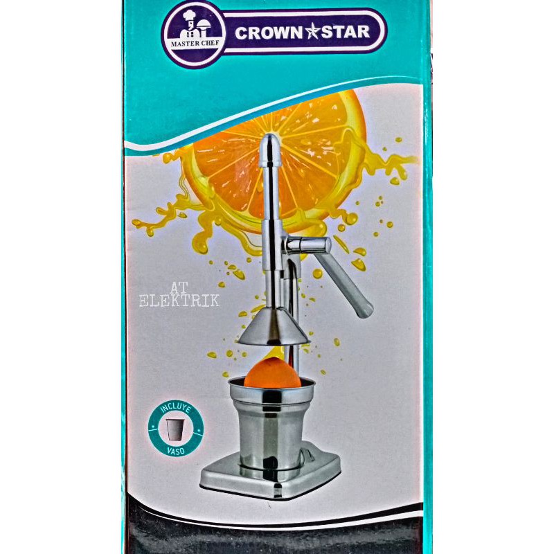 Alat Perasan Jeruk Stainless Steel Crown Star