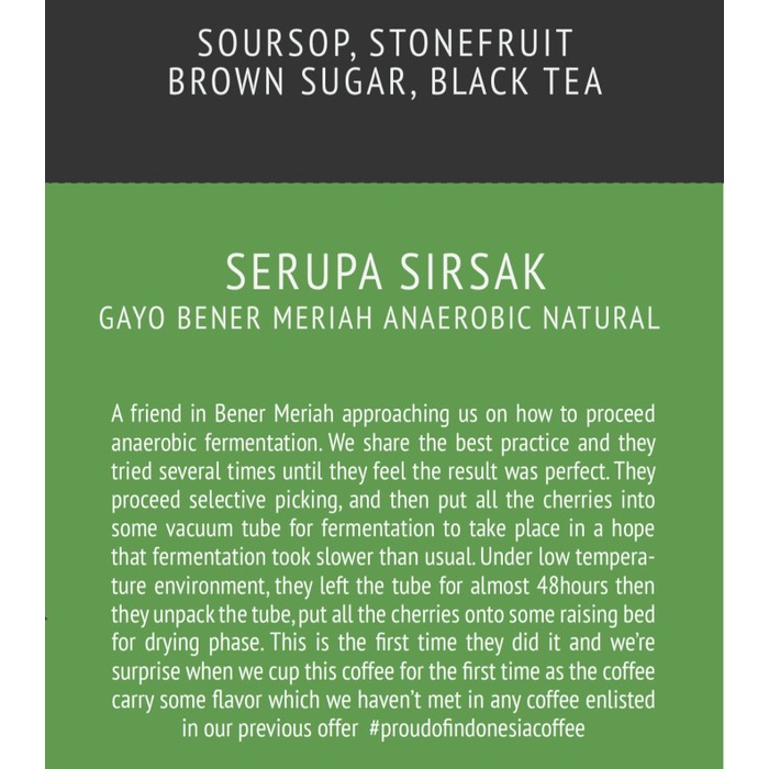 

H2J021 Serupa Sirsak (Gayo Bener Meriah Anaerobic Natural) Hyh1Yjj