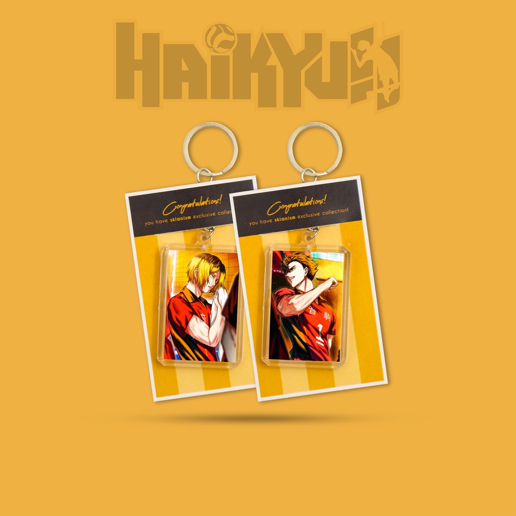 Keychain/Gantungan Kunci Anime Haikyuu Character | Ganci Anime