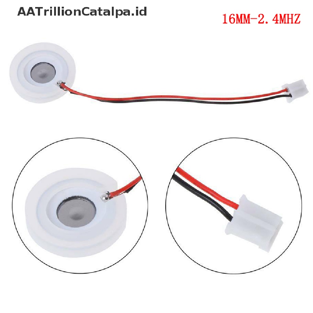 (AATrillionCatalpa) Alat Pembuat Kabut Ultrasonik Bahan Keramik Ukuran 16mm