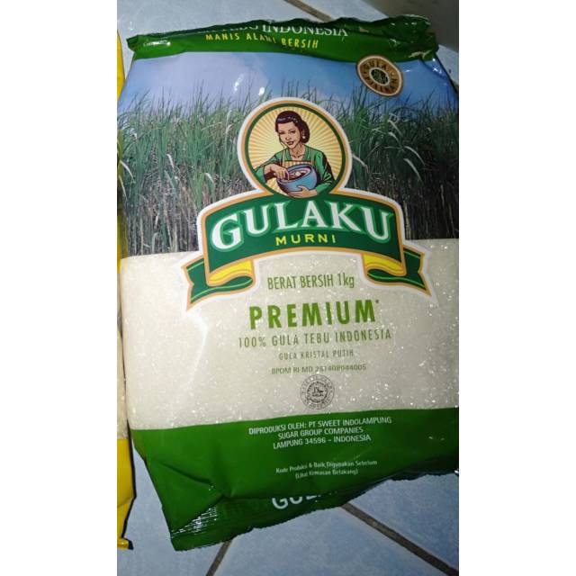 

Gulaku kemasan 1 kg