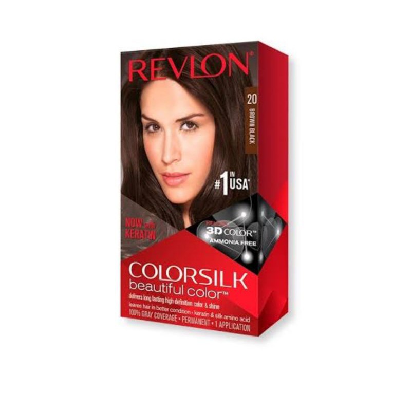 Revlon Colorsilk Beautiful Color - No.20.Brown Black