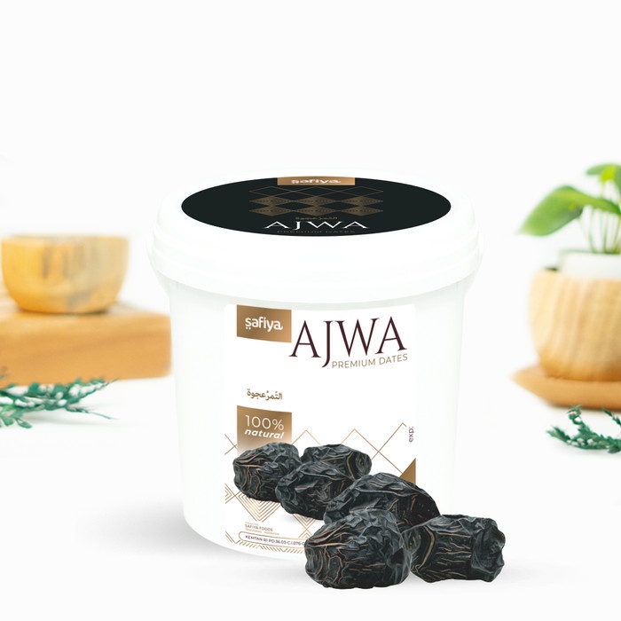 

Kurma Ajwa Kemasan Ember 850gr Kurma Ajwa Kemasan ASLI Super Premium