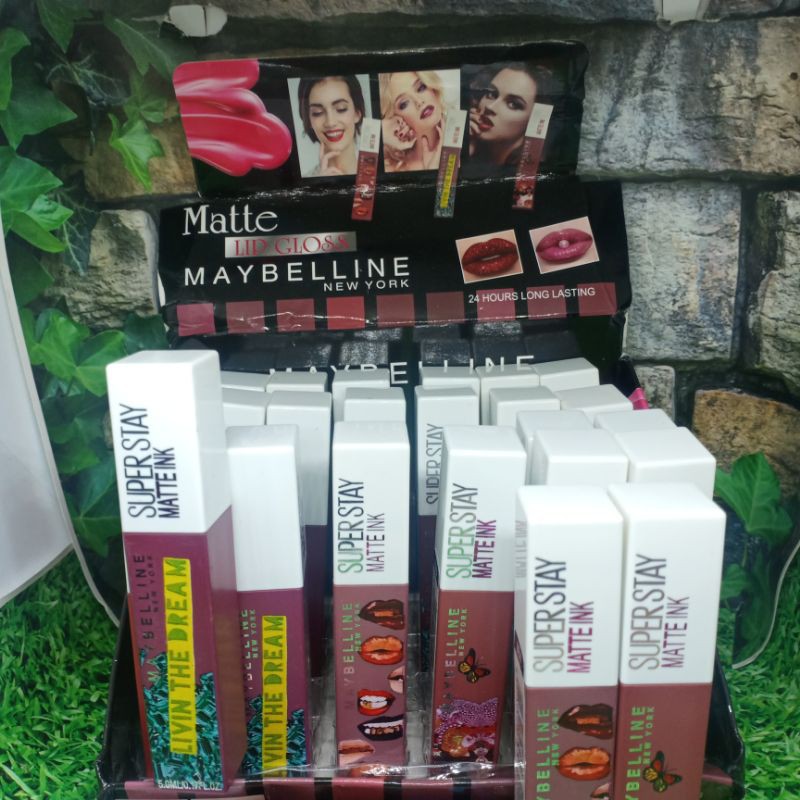 Lip Cream Maybelline Matte//LIPGLOSS MAYBELLINE BARCODE [ ECER ]