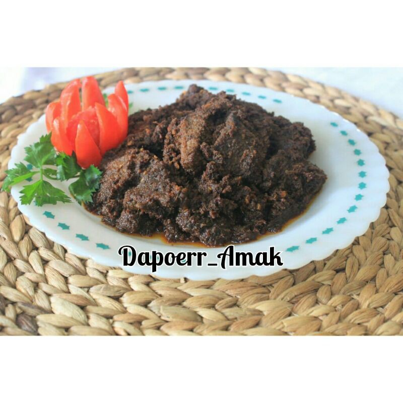 

Rendang Daging Sapi / Rendang Sapi Halal / Rendang Daging Sapi Basah / Rendang Daging Sapi Padang