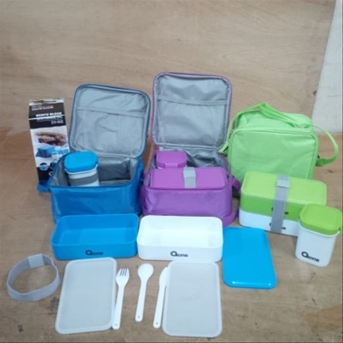 OXONE tempat makan + Tas thermal OX 068 - bento block OX068 -lunchbox