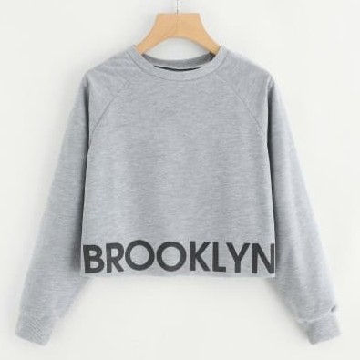 Bess - Sweater Crop Murah/ Sweater Crop BROOKLYN