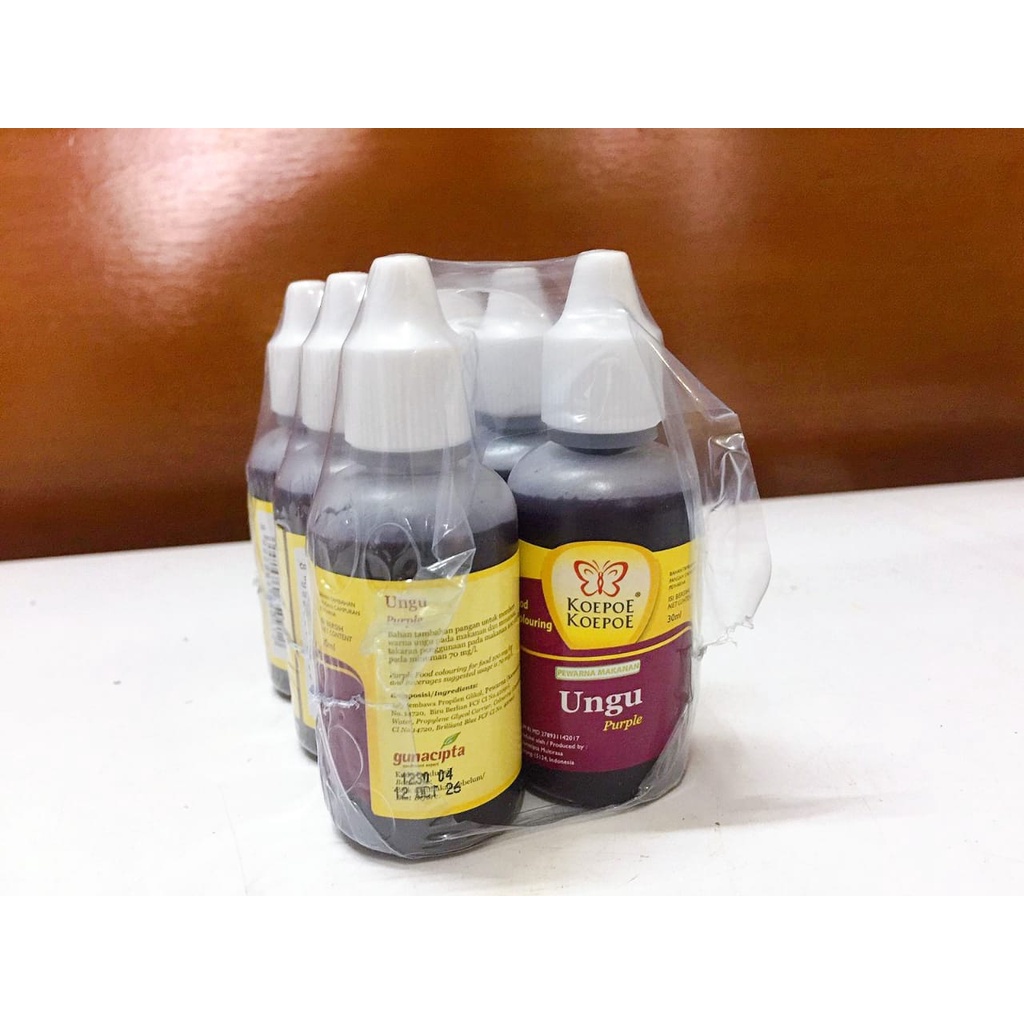 Pewarna Makanan Cap Koepoe Koepoe