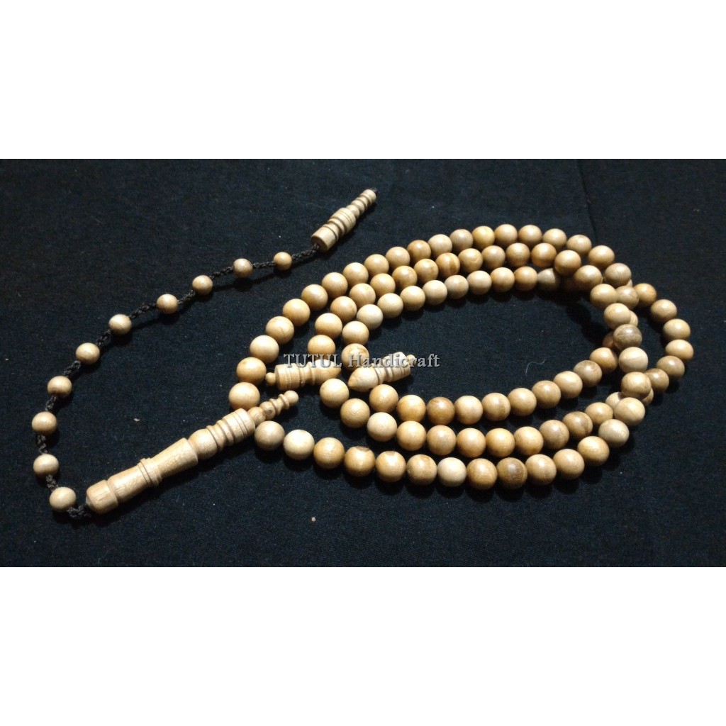 Tasbih KAYU NAGASARI SUNAN GUNUNG JATI Cirbon 99 biji 10 mm