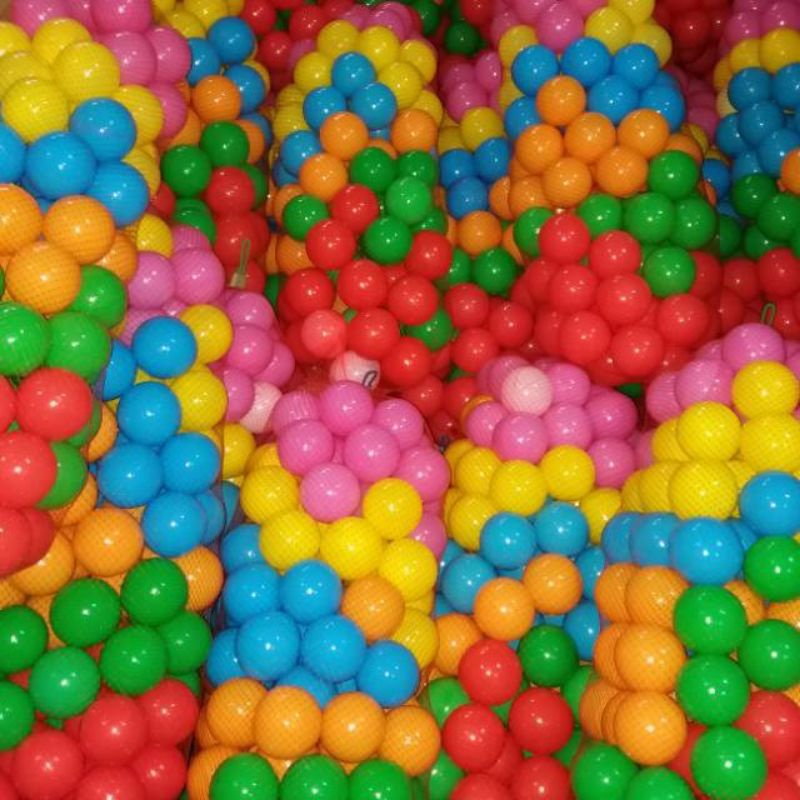 mandi bola anak isi 100pcs plastik warna warni SNI kwalitas bagus-3