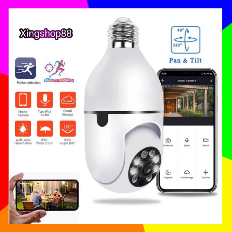 Jual New Ip Camera V380 PRO PTZ Mini 8.0MP Cctv Wireless / Hasil