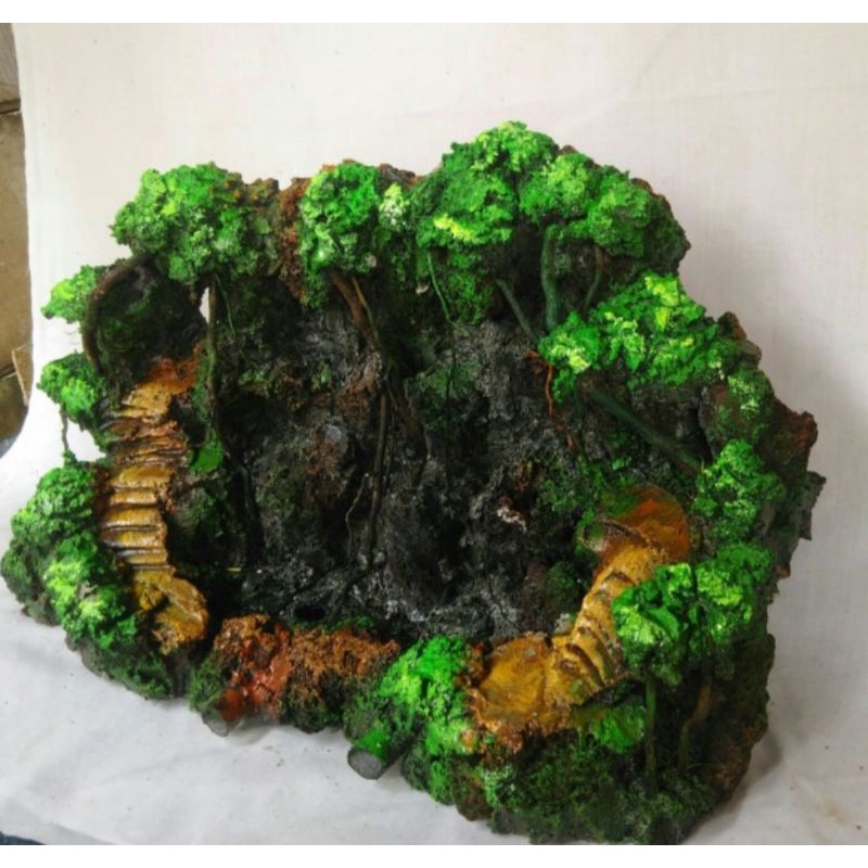 tebing air terjun larva 2pipa aquascape