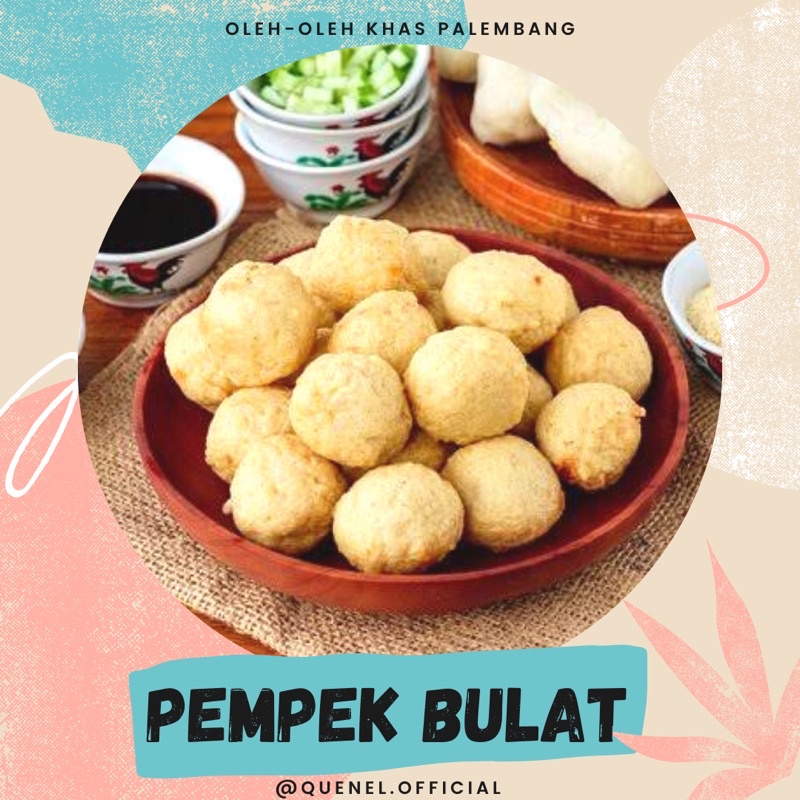 

PEMPEK BULAT / PEMPEK ADAAN IKAN TENGGIRI ASLI PALEMBANG ISI 10pcs